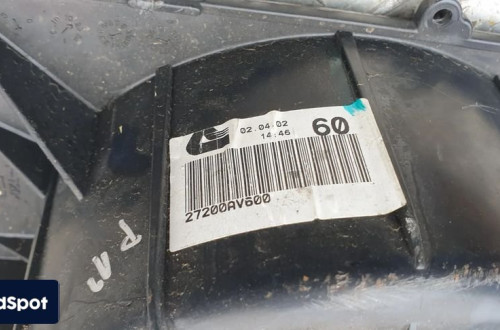Nissan Primera P12 Wentylator Dmuchawa Nawiewu Nadmuchu 27200av600
