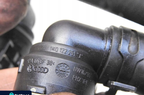 WĄŻ RURA NAGRZEWNICY AUDI A3 8P 2.0 TDI 1K0122291