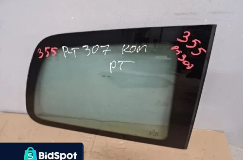 SZYBA KAROSERYJNA PRAWY TYŁ PEUGEOT 307 KOMBI NR355