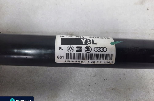 PÓŁOŚ LEWY TYŁ 8K0501203L AUDI A4 B8 S4 A5 S5