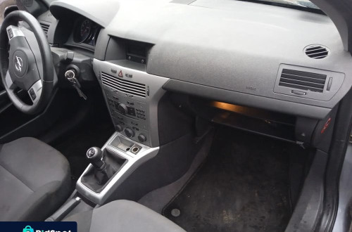 KONSOLA OPEL ASTRA H + PODUSZKI AIRBAG NAPINACZE