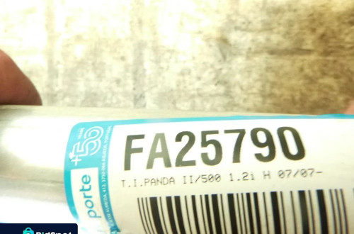 fiat panda ii 1,1 1,2 500 ford ka mk2 tłumik nowy rura tłumika