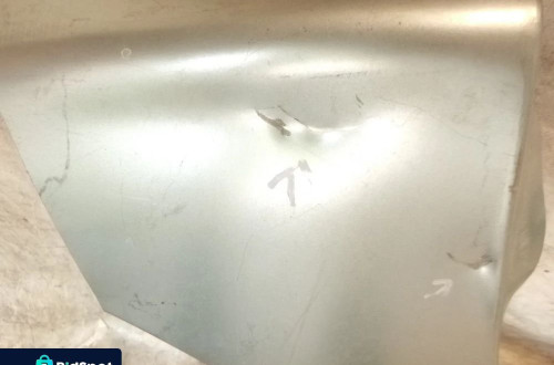 honda fr-v 05r- reperaturka błotnika tył prawa