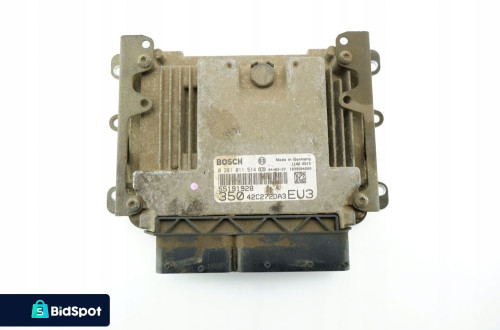 KOMPUTER STEROWNIK SILNIKA FIAT IDEA (2004-2005) 1.9 JTD 101KM 55191928