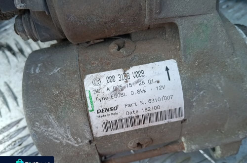 smart fortwo 0.6t b rozrusznik 0003188v088 a0051612601