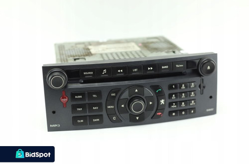 RADIO NAWIGACJA GPS PEUGEOT 407 COUPE (2004-2008) 96632912XA RT3 N3