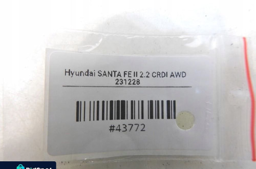 TAPICERKA DRZWI LEWY TYŁ HYUNDAI SANTA FE II 83330-2B020