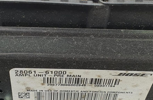 WZMACNIACZ BOSE RENAULT KOLEOS I 28060-61000