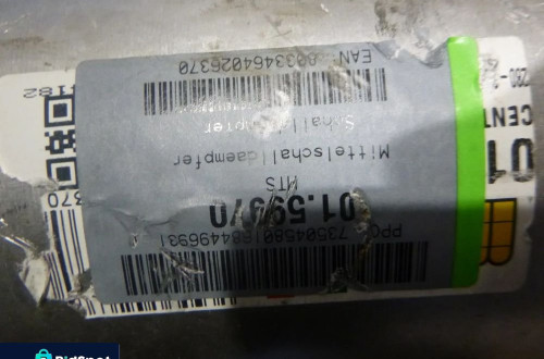 ford focus mk1 1,6 i tłumik nowy srodkowy