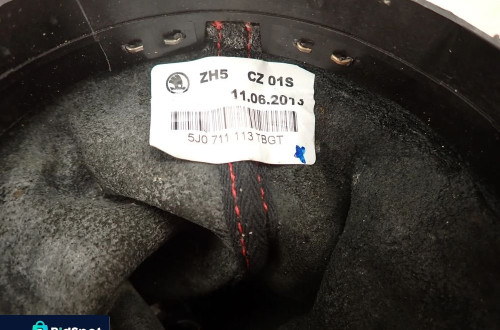 SKODA FABIA II LIFT MONTE CARLO GAŁKA ZMIANY BIEGÓW 5B 5J0711113TBGT