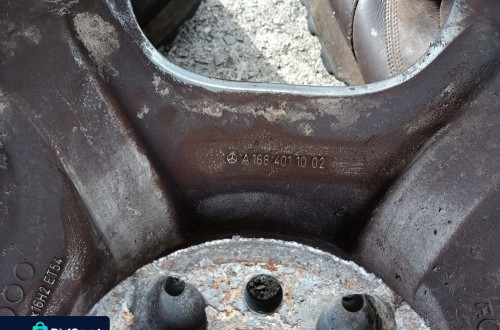 mercedes w168 a-klasa alufelgi kola alusy felga kolo a1684011002 5x112 5.5jx16h2 et54