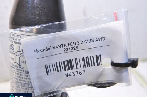 KURTYNA AIRBAG PRAWA HYUNDAI SANTA FE II 121358555