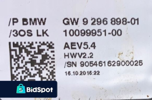 U5 BMW 3 F32 F33 F36 MINI 2.0 B48 GAŁKA LEWAREK WYBIERAK BIEGÓW 9296898