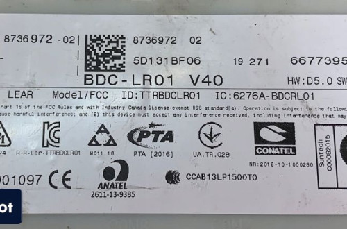 BMW G01 G11 G30 MODUŁ KOMFORTU V40 BDC 8736972