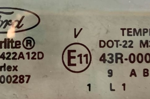 FORD F150 LIFT SZYBA KAROSERYJNA TYŁ FL3415422A12D