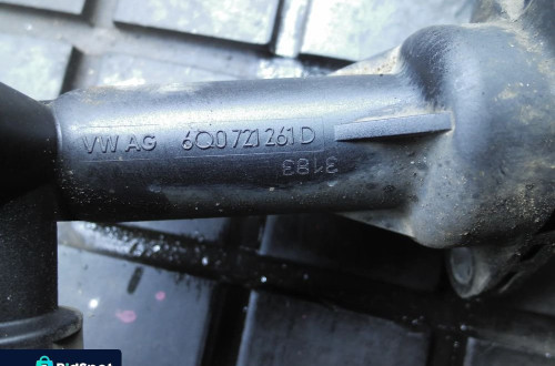 WYSPRZĘGLIK POMPA SPRZĘGŁA SKODA FABIA I 6Q0721261D + PRZEWÓD