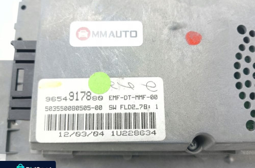 WYŚWIETLACZ EKRAN NAWIGACJI GPS PEUGEOT 407 9654917880