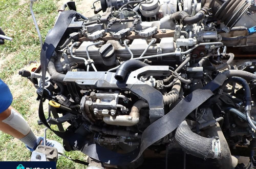 TOYOTA RAV 4 VERSO AVENSIS T27 2.2 D-CAT 150KM 2AD 09-12 SILNIK GOŁY SŁUPEK
