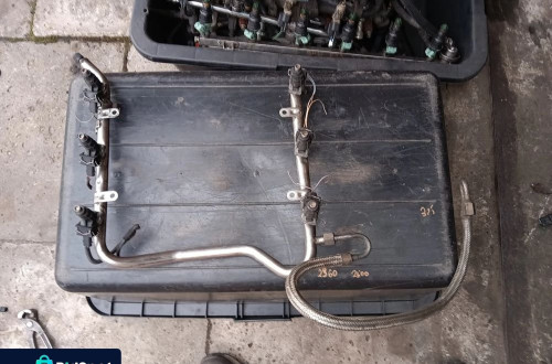 mercedes w220 w164 ml listwa wtryskowa wtryski a1120700095 a1120780049