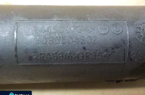 RENAULT MEGANE III 1.5 DCI PRZEWÓD POWIETRZA RURA 144609794R