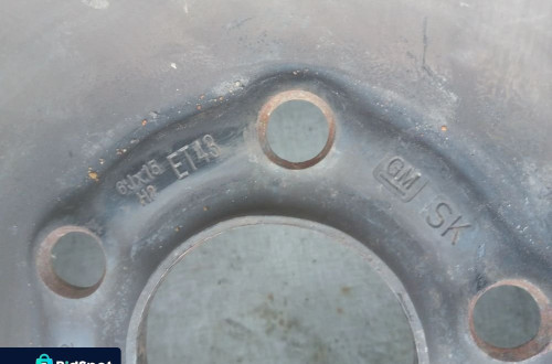 opel zafira a felga kolo stalowe stalowka 2160150 6jx15 et43