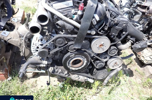 VOLKSWAGEN TOUAREG 3.0 TDI V6 CJM SILNIK GOŁY SŁUPEK