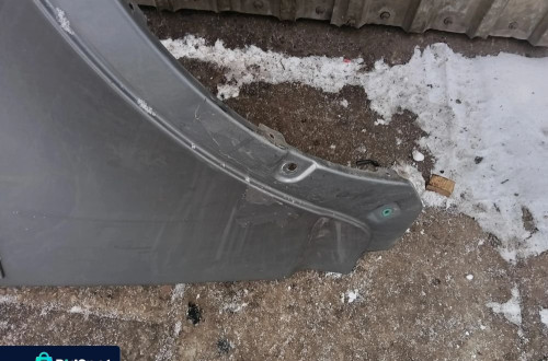 bmw x3 e83 lift blotnik przod przedni prawy silbergrau
