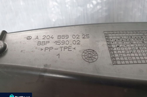 MERCEDES W204 WYGŁUSZENIE BŁOTNIKA PRAWE