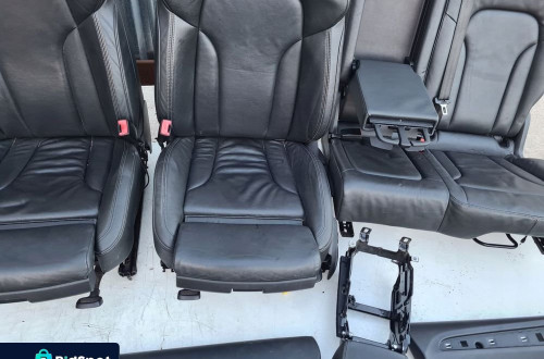 FOTEL FOTELE AUDI Q5 8R SKÓRA S LINE KOMPLET !