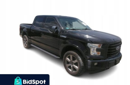U3 FORD F150 2015- 5.0 LEWY ŚLIZG MOCOWANIE LAMPY PRZÓD FL34