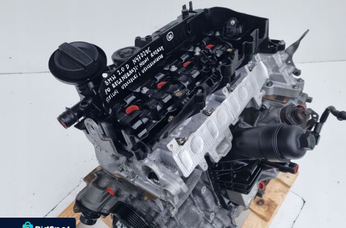 SILNIK BMW F10 F11 2.0 D DIESEL 184KM nowy rozrząd N47D20C