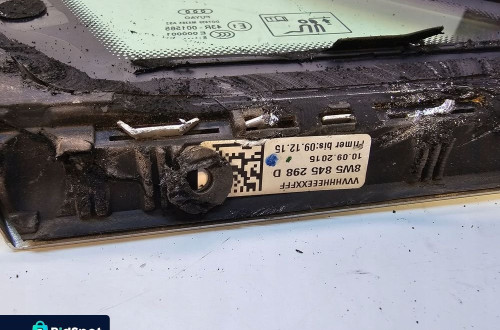 SZYBA KAROSERYJNA PRAWY TYŁ AUDI A4 B9 SEDAN 8W5845298D 2015R