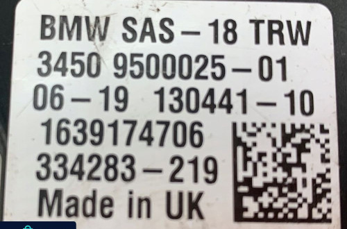 BMW M8 F91 F92 G05 X5 X6 G06 G11 G12 X7 G07 MODUŁ STEROWNIK SAS 9500025