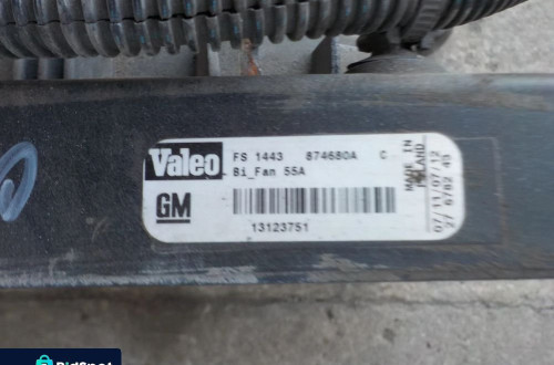 OPEL VECTRA C 1.9 CDTI WENTYLATORY CHŁODNICY 13123751