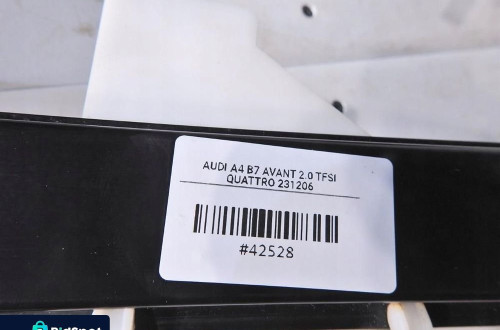 RAMKA MECHANIZM PODNOŚNIK SZYBY LEWY TYŁ AUDI A4 B7 AVANT 8E0839461B
