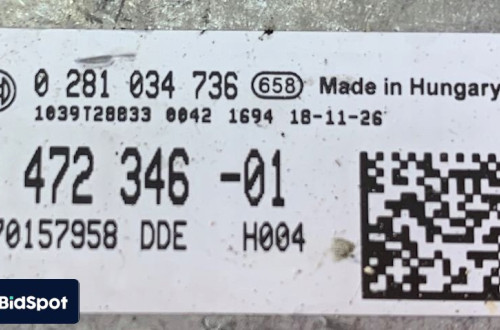KOMPUTER STEROWNIK SILNIKA BMW X1 F48 8472346 0281034736