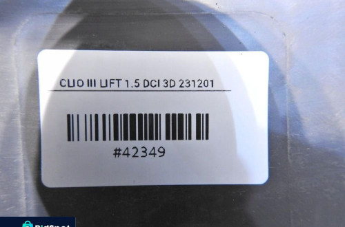 TAPICERKA DRZWI PRAWA RENAULT CLIO III 3D LIFT 8200293534 8200293536