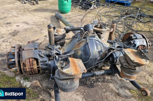 zawieszenie tylne wkład mostu zacisk man tgx