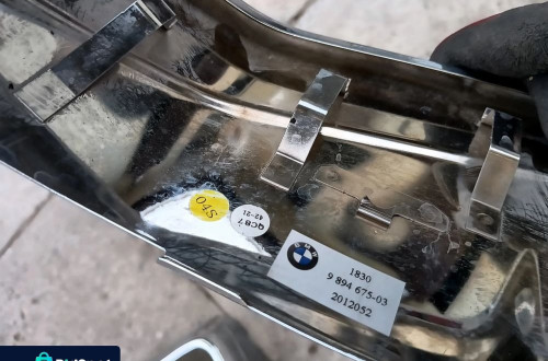 bmw x3 g01 tlumnik rura wydech koncowy koncowka lewa 9894675