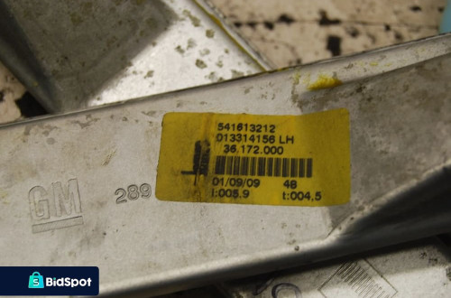 PODNOŚNIK MECHANIZM SZYBY LEWY PRAWY PRZÓD PRZEDNI OPEL CORSA D 3D 013314156