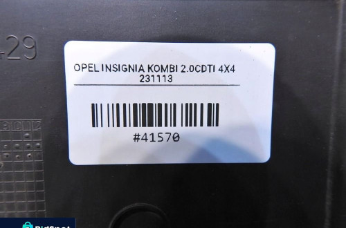 OSŁONA OBUDOWA ROZRZĄDU OPEL INSIGNIA A 2.0 CDTI 55564429