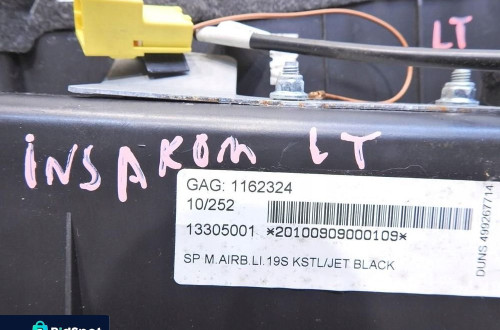PODUSZKA AIRBAG KANAPY LEWY TYŁ OPEL INSIGNIA A KOMBI 13305001