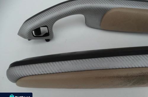 UCHWYT RĄCZKA BOCZKA TAPICERKI DRZWI BMW E46 CABRIO COUPE F-VAT