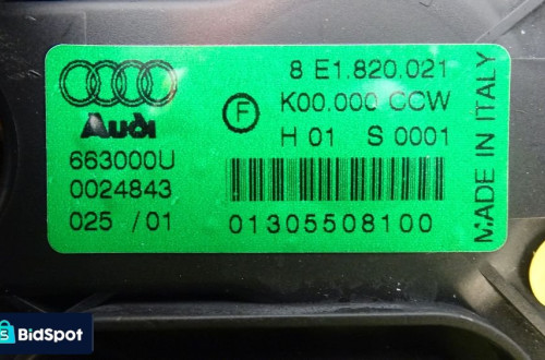 WENTYLATOR NAWIEWU AUDI A4 B6 1.9TDI 8E1820021