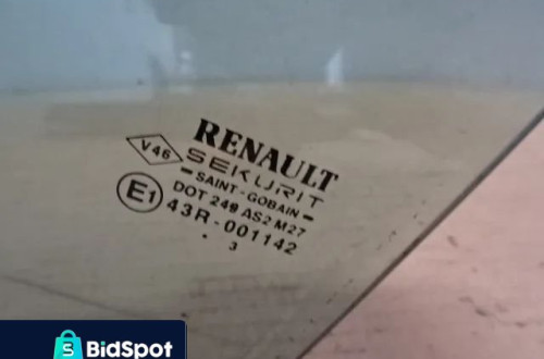 SZYBA DRZWI LEWY TYŁ RENAULT MEGANE II NR1506