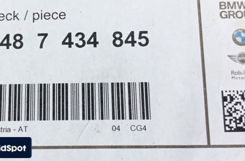 ORYG WYGŁUSZENIE MASKI BMW 3 G20 G21 7434845