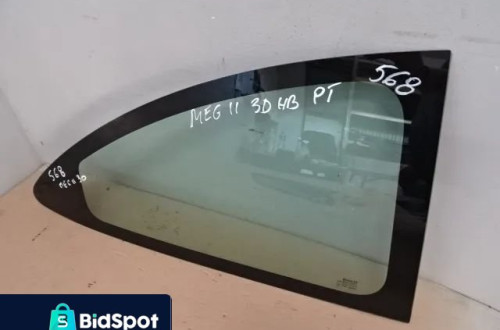SZYBA PRAWY TYŁ RENAULT MEGANE II HB 3D NR568