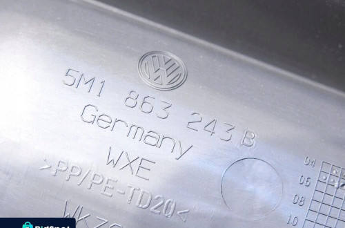 TUNEL ŚRODKOWY VW GOLF V PLUS 5M1863243B