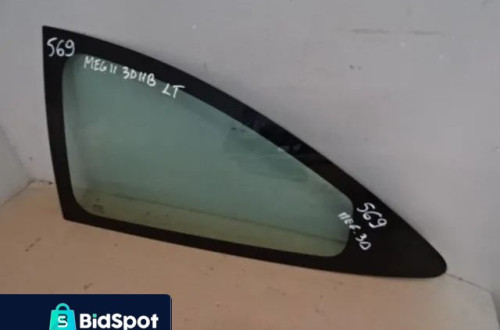 SZYBA LEWY TYŁ RENAULT MEGANE II HB 3D NR569