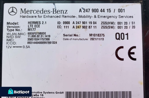 MODUŁ STEROWNIK MERCEDES A2479004415
